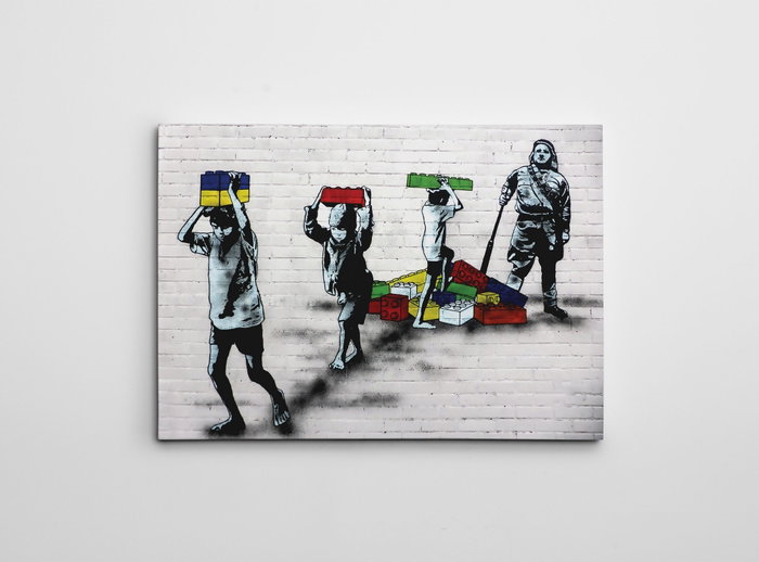 Wallity WY138 Banksy (50 x 70 cm)